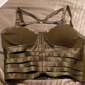 Strappy O Ring Bondage Top